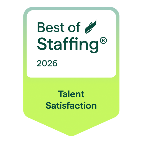 2026 Best of Staffing Talent Satisfaction award for Scion Staffing